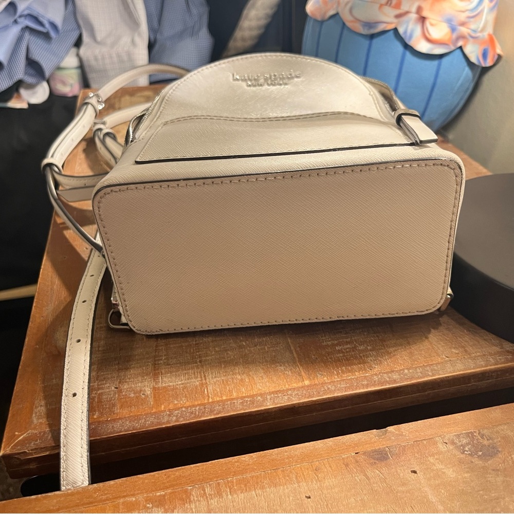 Kate Spade White Mini Backpack - Picture 2 of 7